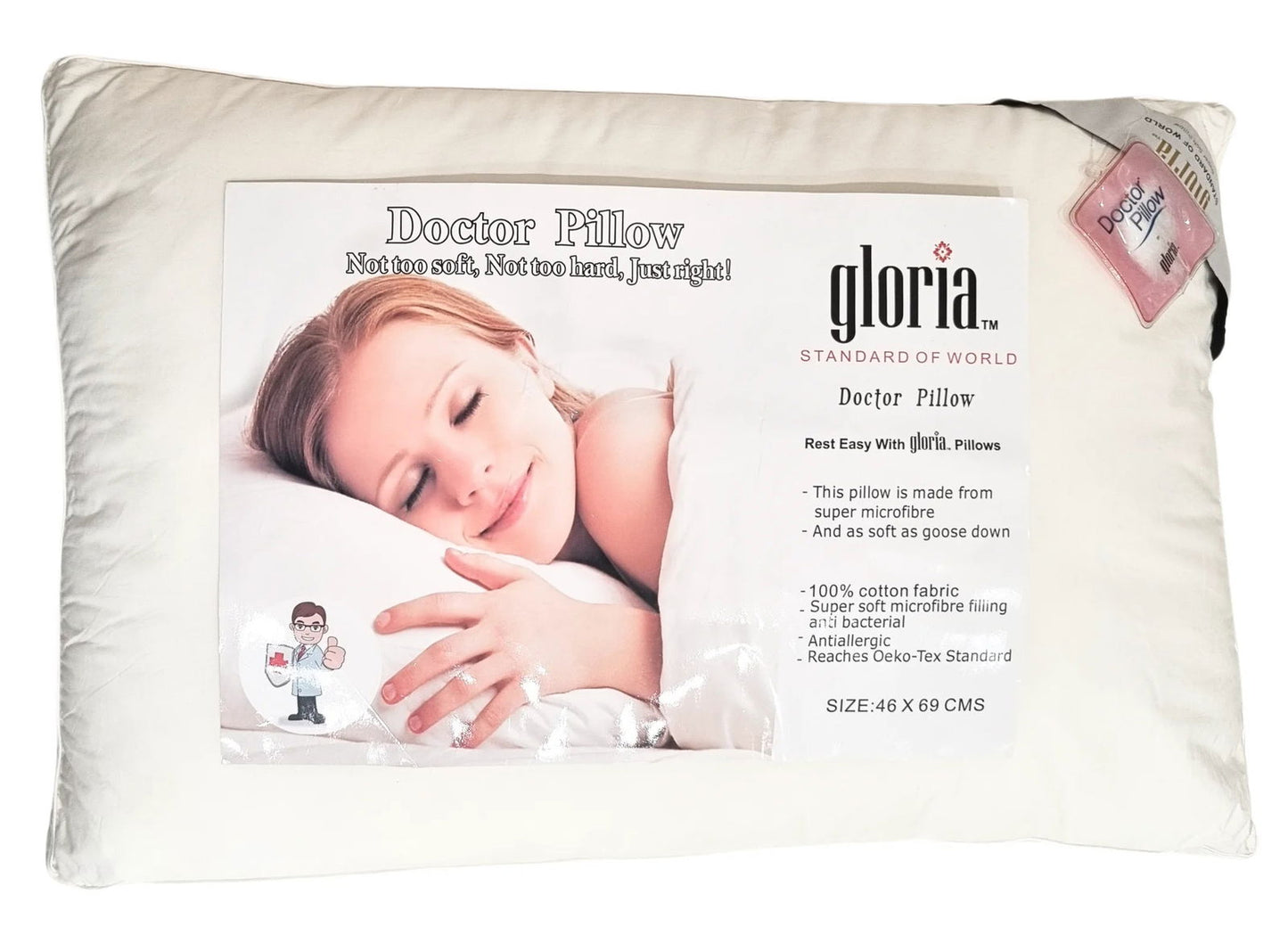 Doctor Pillow 100% Cotton Fabric - Pallodstore