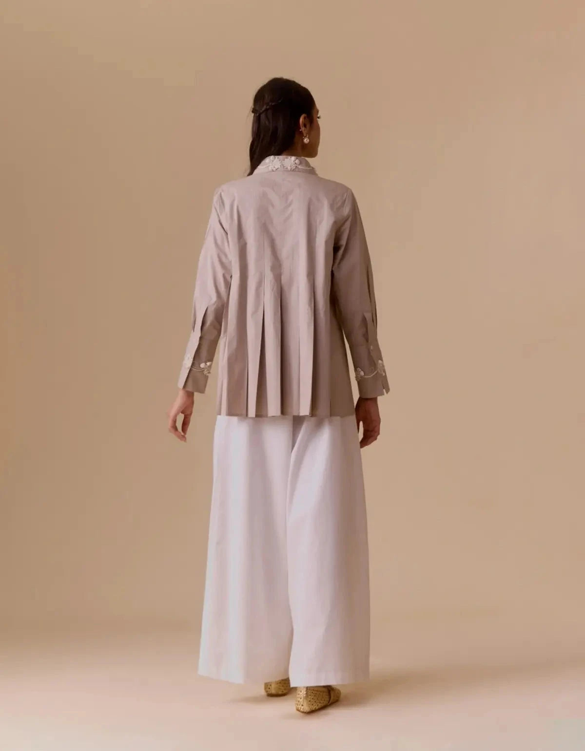 Eda Beige Co-ord Set - Pallodstore