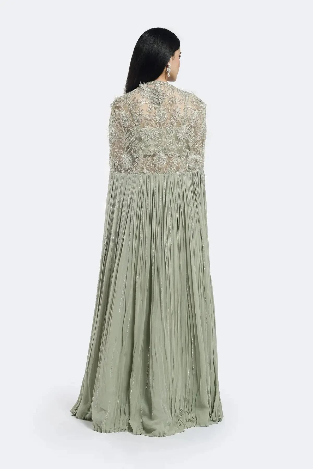 Embellished Organza Co-Ord Set - Pallodstore