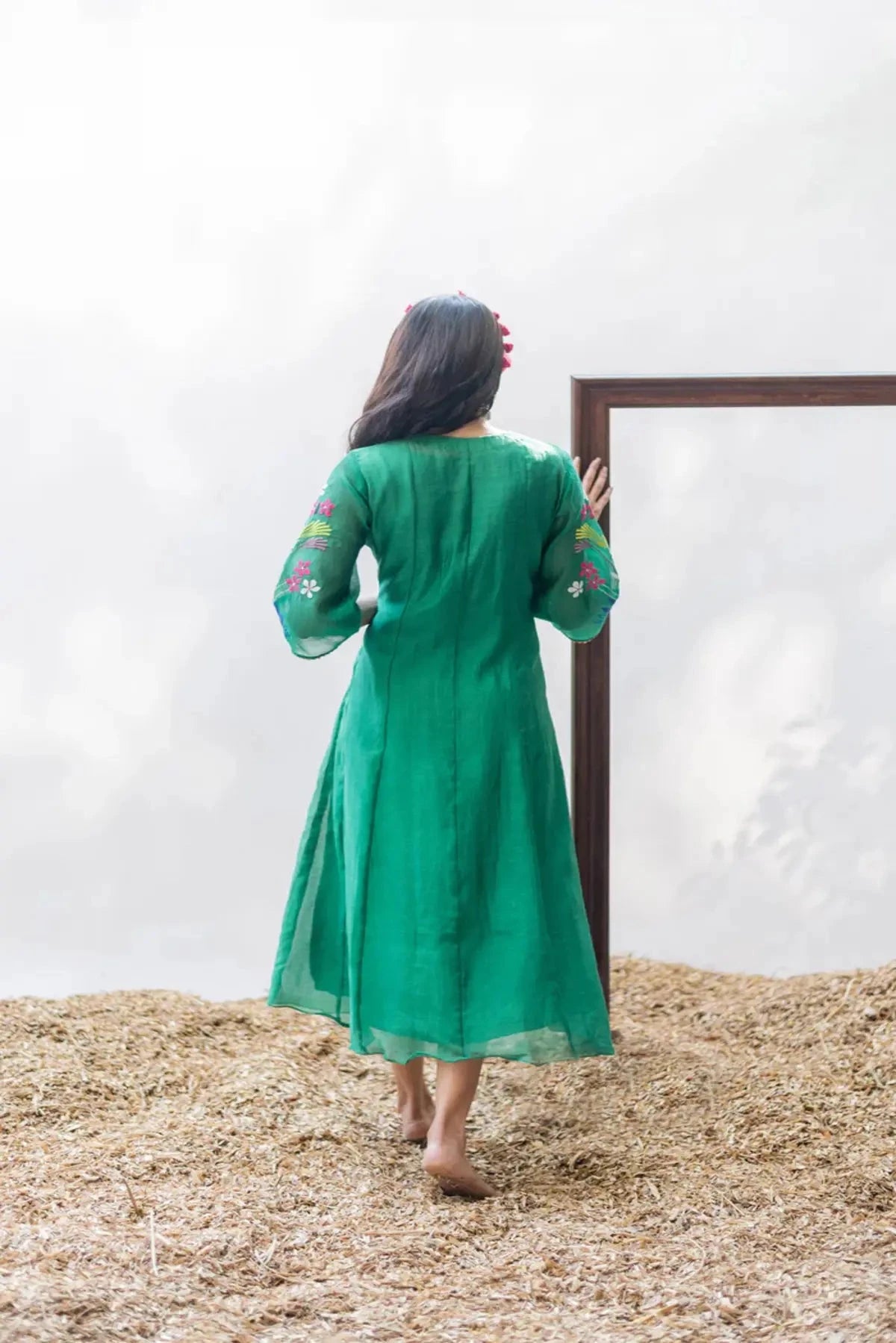 Light Green Zuri Jacket Tunic - Pallodstore