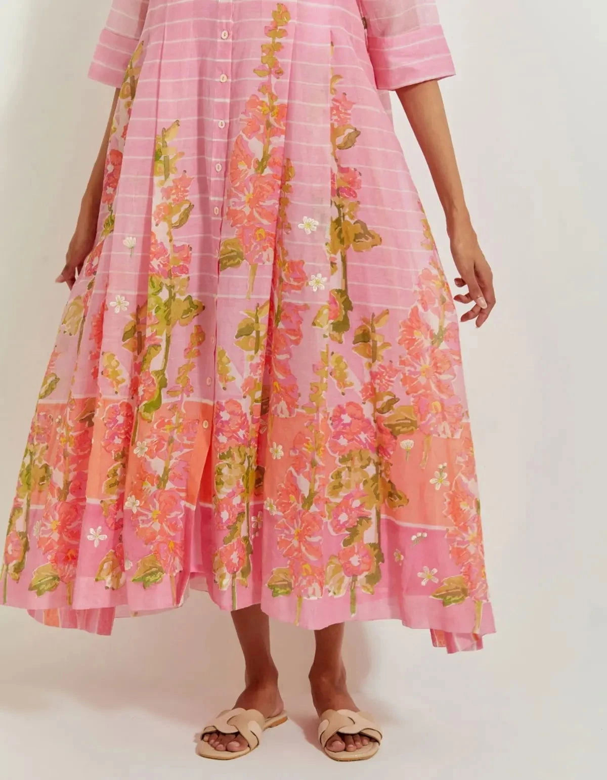 Pink Genevieve Dress - Pallodstore