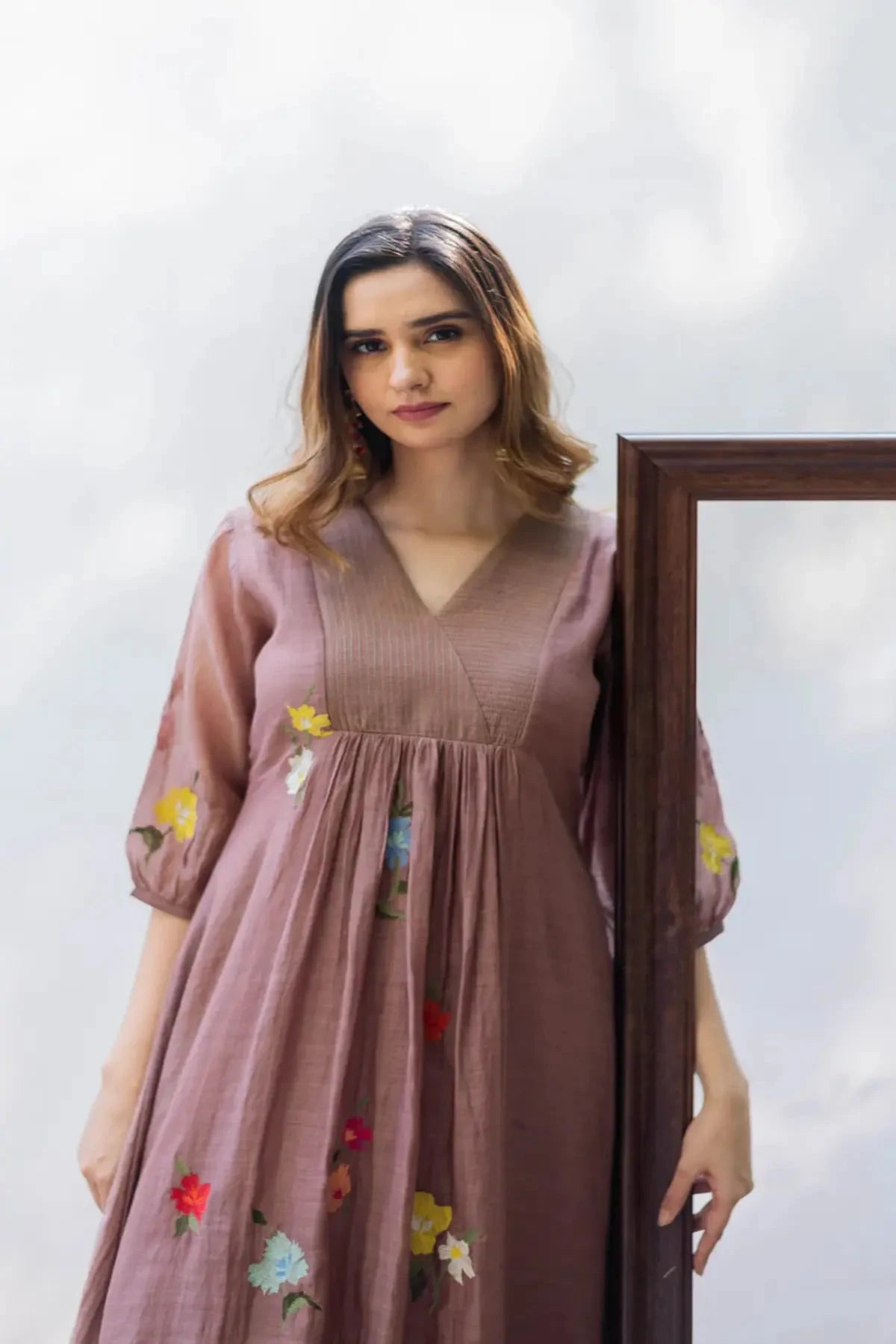 Almond Zooni Tunic Set - Pallodstore