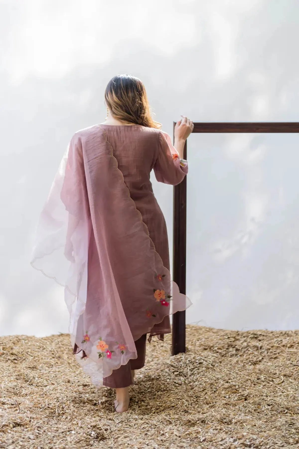 Almond Zooni Tunic Set - Pallodstore
