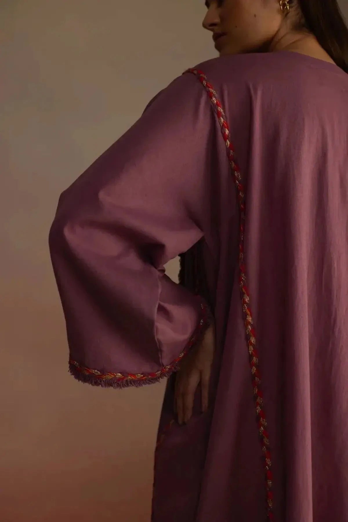 Amber Purple Kurta Set - Pallodstore