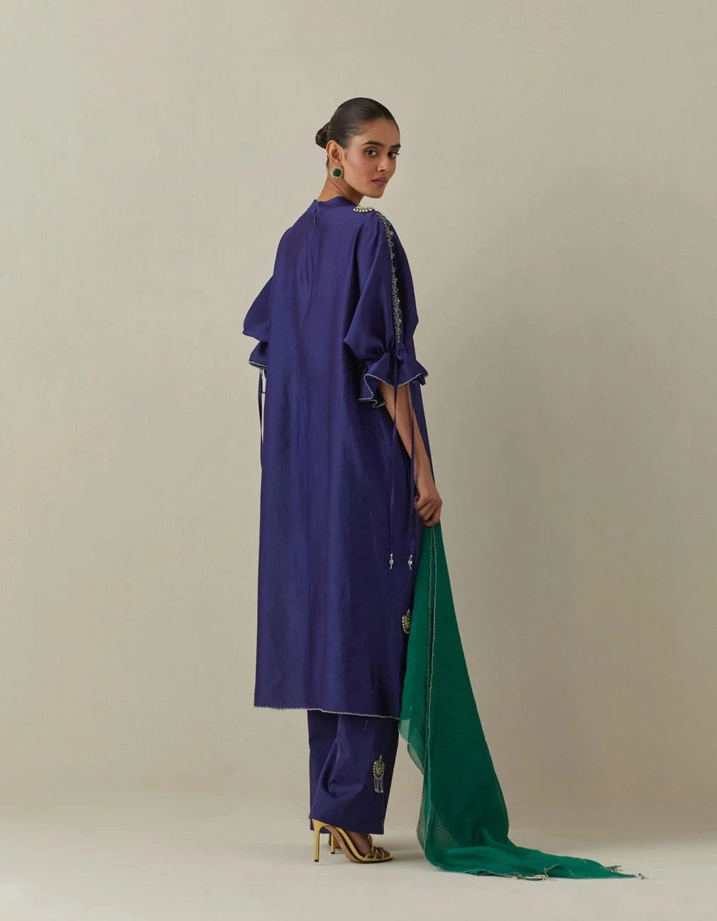 Bunka Bia Blue Tunic Set - Pallodstore