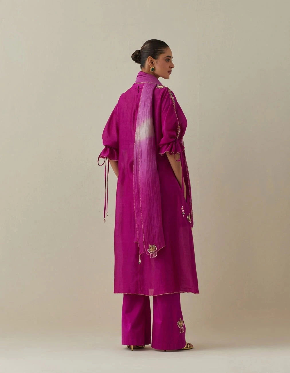 Bunka Bia Fuschia Tunic Set - Pallodstore