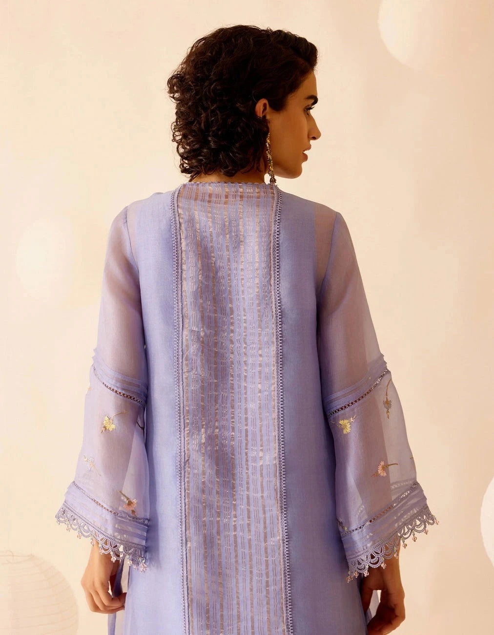 Bunka Samya Lilac Kurta Set - Pallodstore
