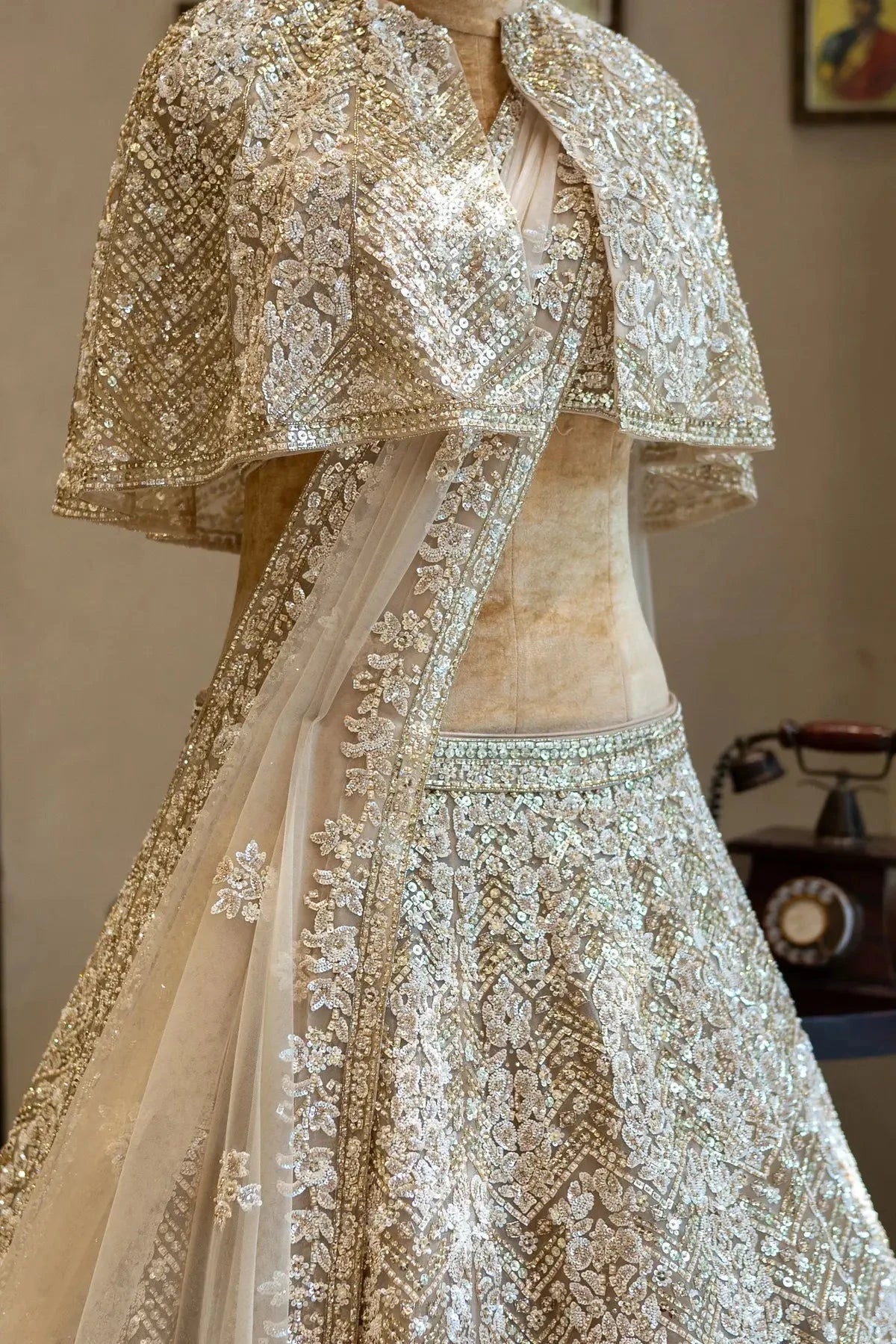 Cape Lehenga - Pallodstore