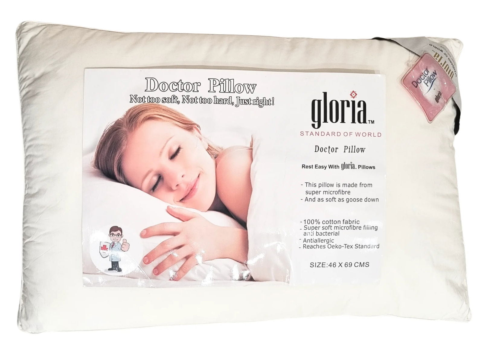 Doctor Pillow 100% Cotton Fabric - Pallodstore