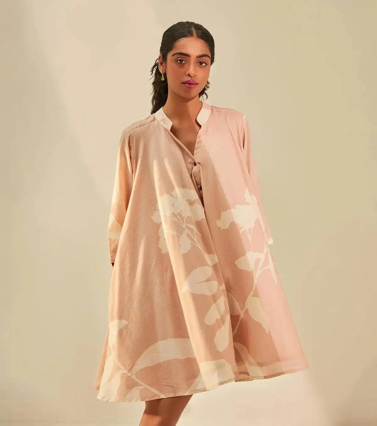 Dusky Pink Dress - Pallodstore