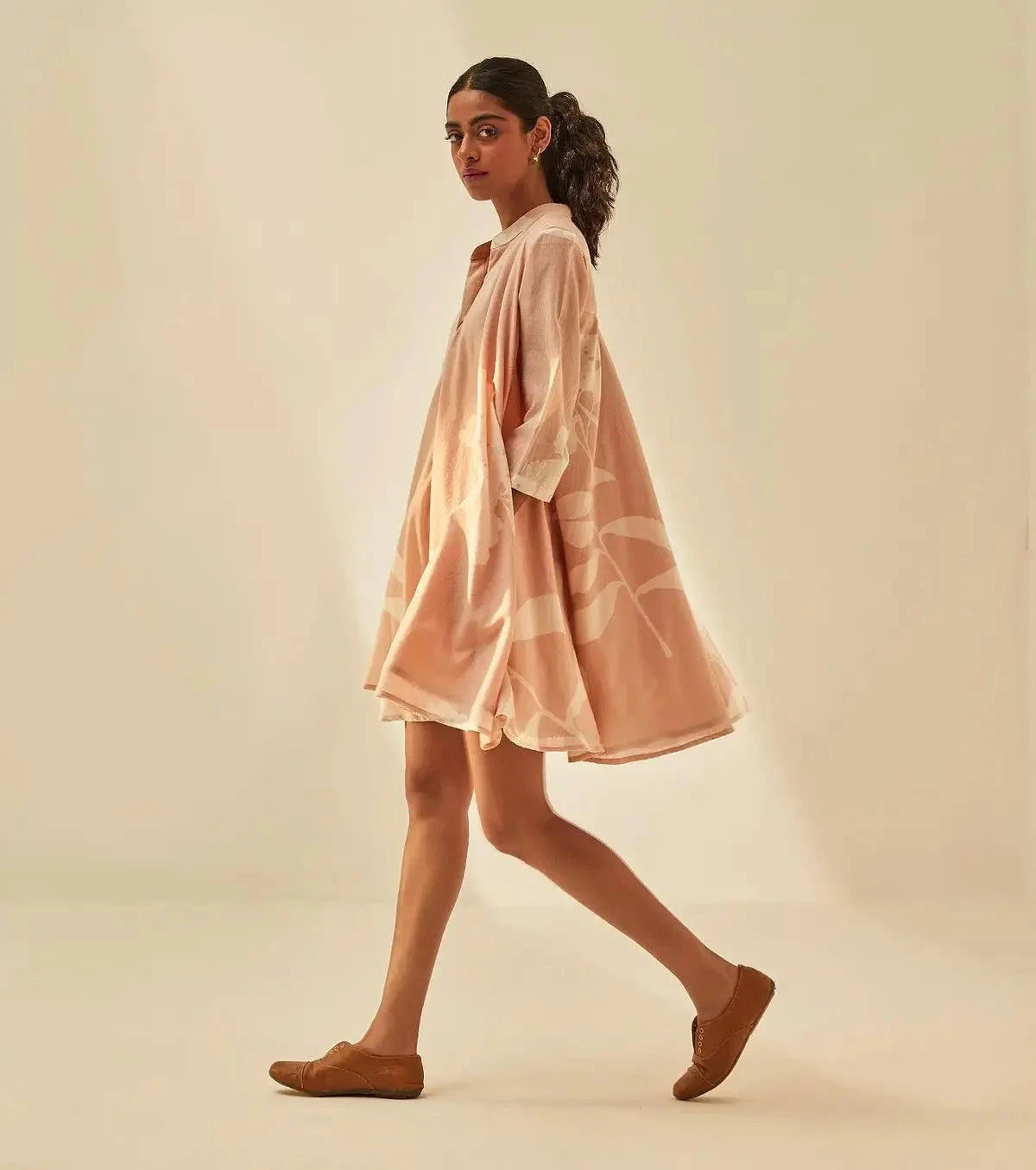 Dusky Pink Dress - Pallodstore