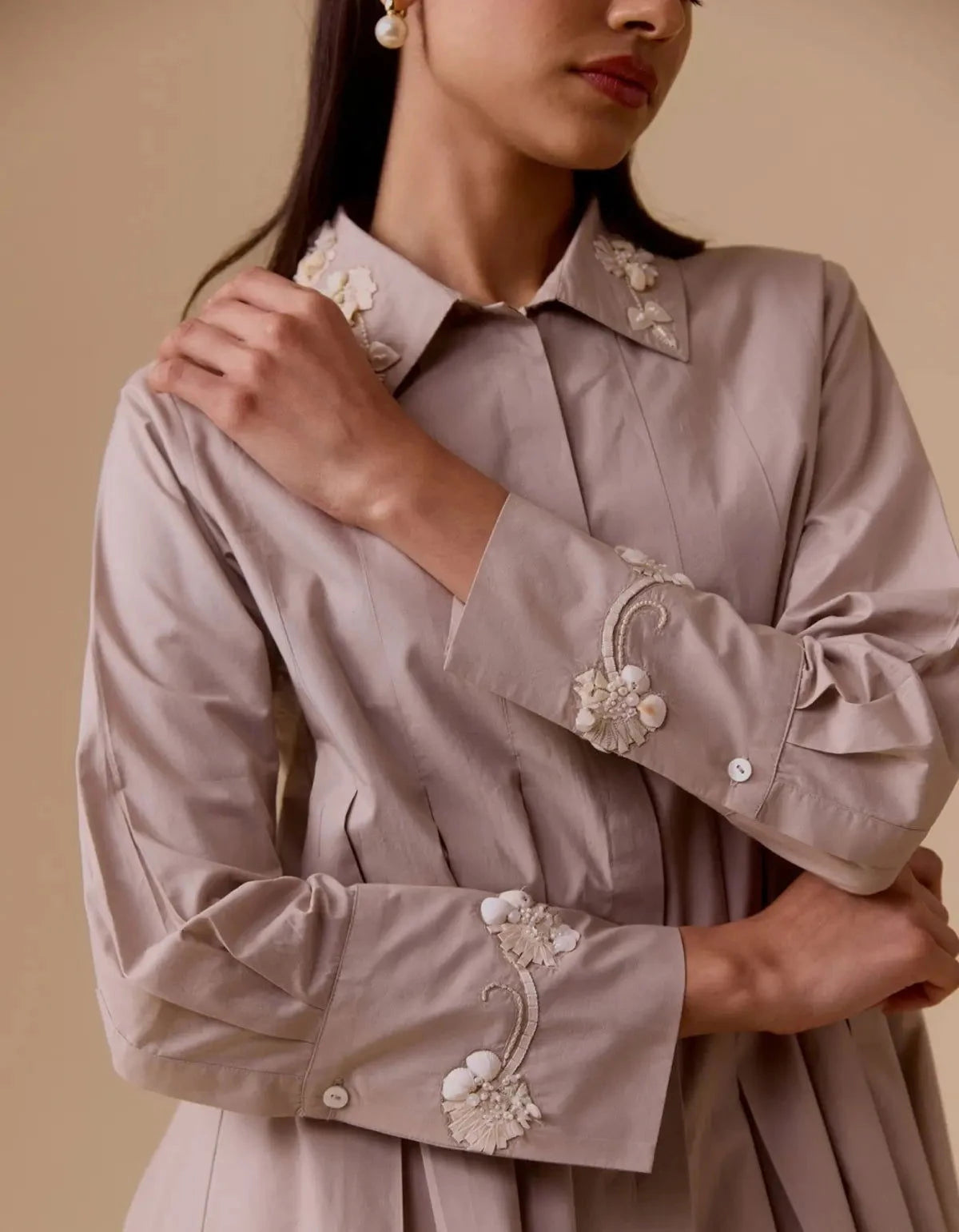 Eda Beige Co-ord Set - Pallodstore