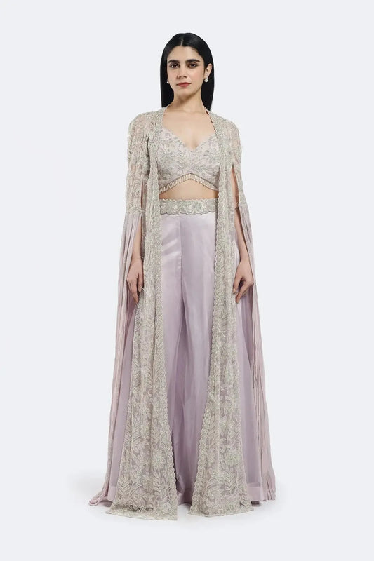 Embellished Organza Co-Ord Set - Pallodstore