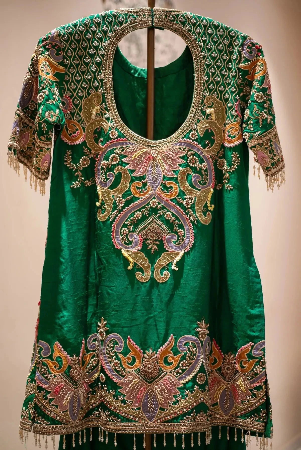 Green Sharara Set - Pallodstore