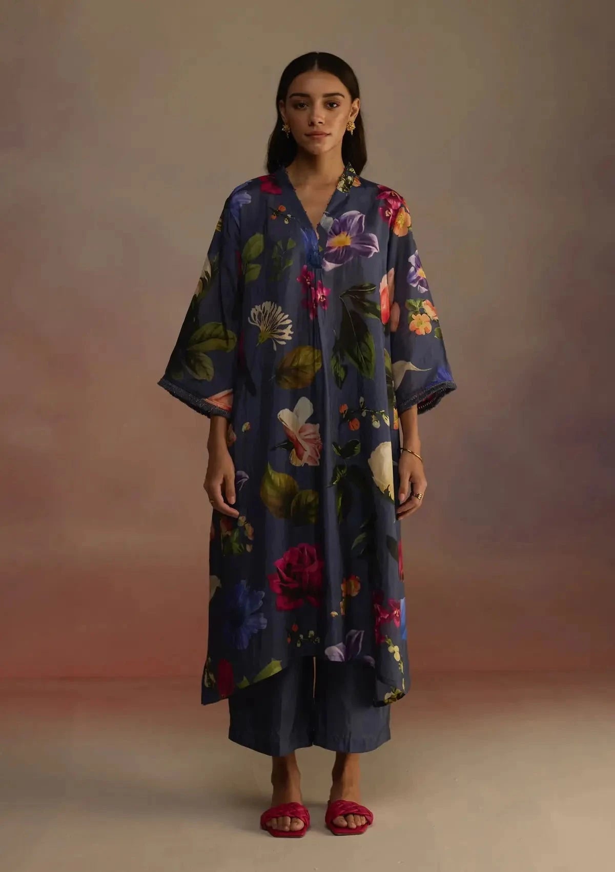 Iris Long Kurta Set - Pallodstore