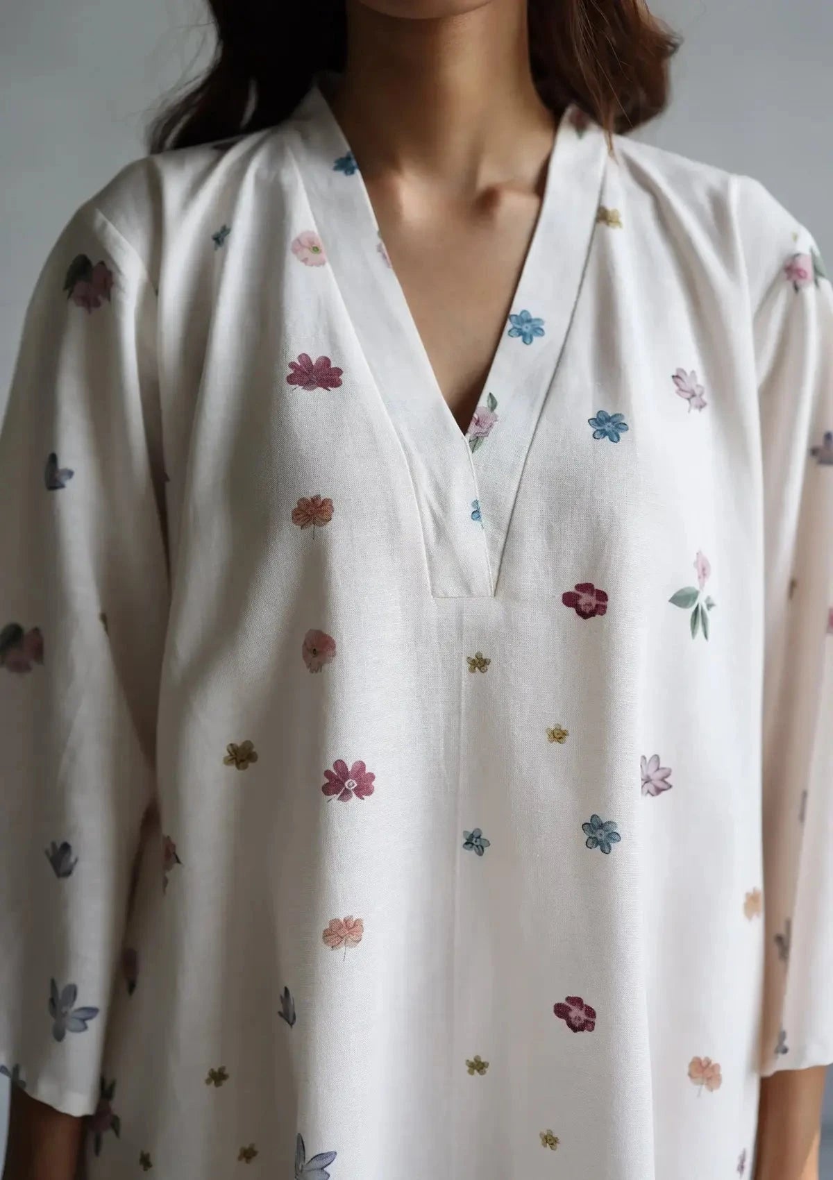 Ivory Rosaline Kurta Set - Pallodstore