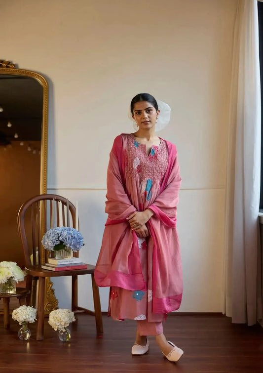 Juanita Rose Smocking Kurta Set - Pallodstore