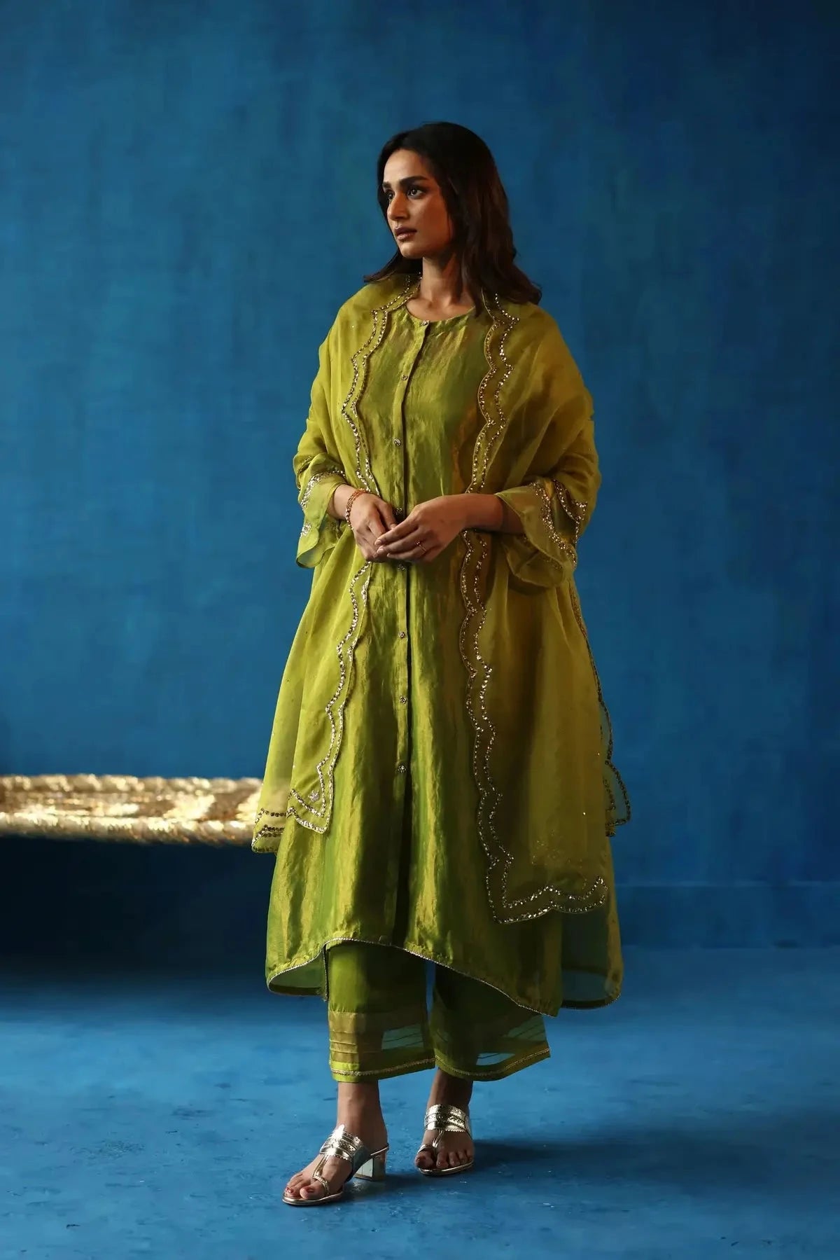 Kala Khatta Green Kurta Set - Pallodstore