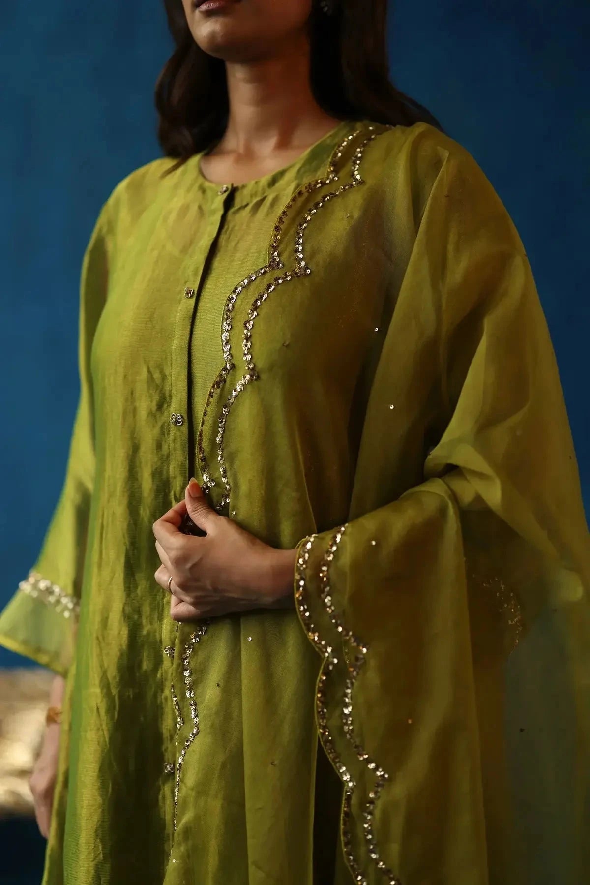 Kala Khatta Green Kurta Set - Pallodstore