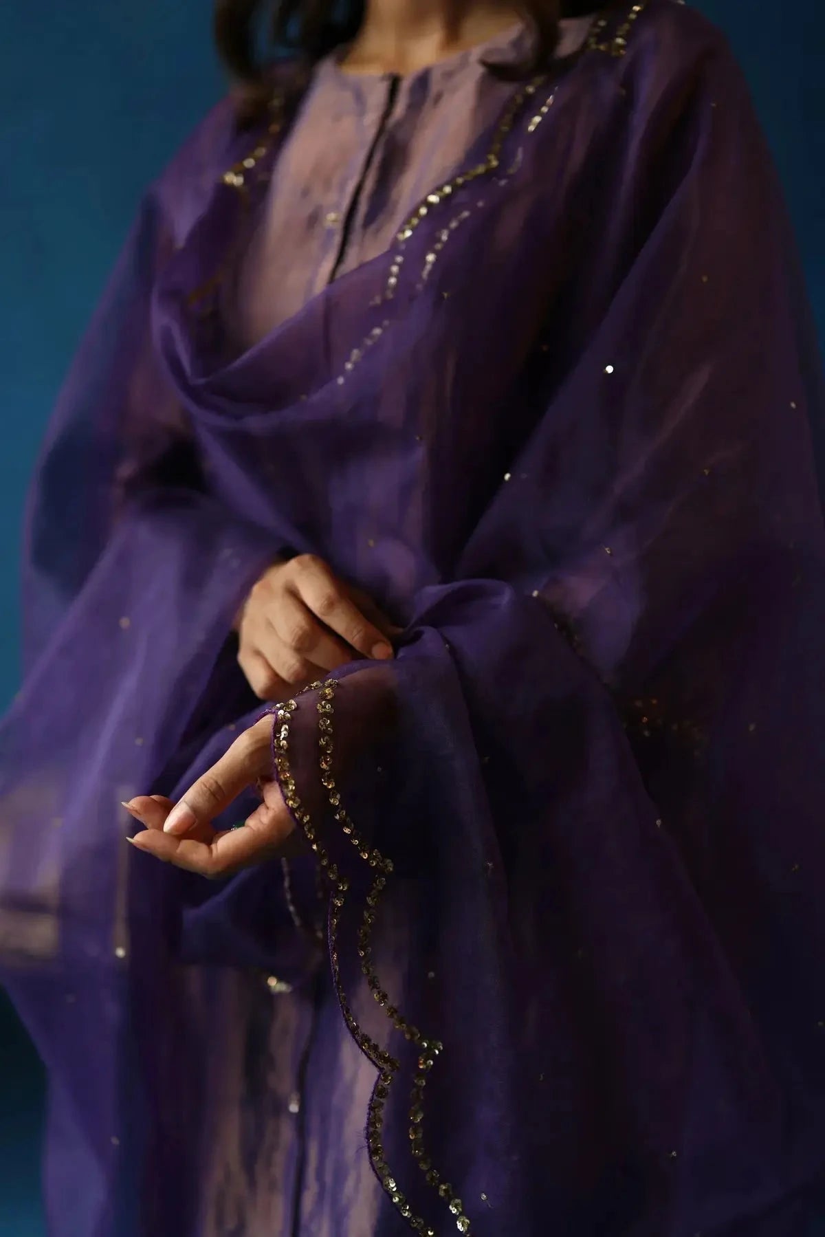 Kala Khatta Purpel Kurta Set - Pallodstore