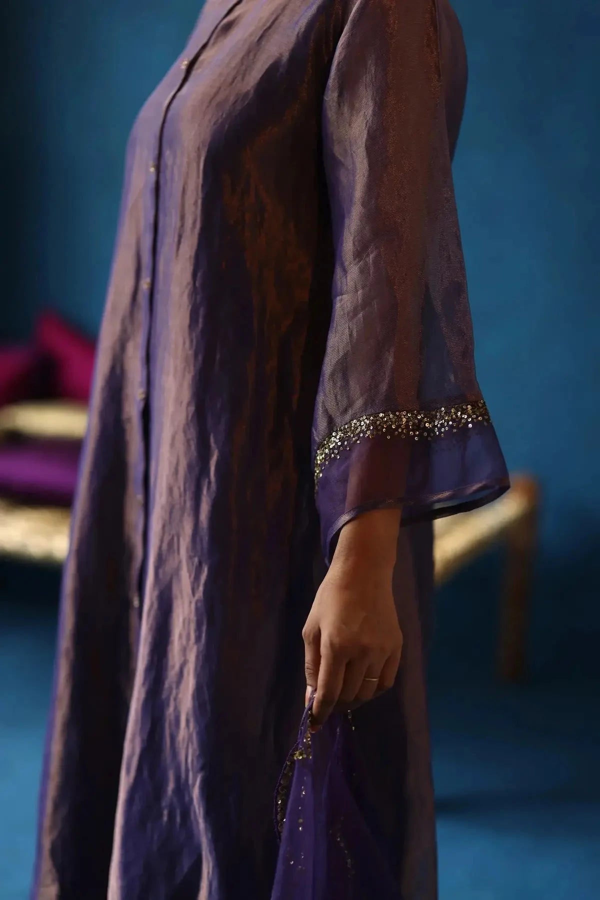 Kala Khatta Purpel Kurta Set - Pallodstore