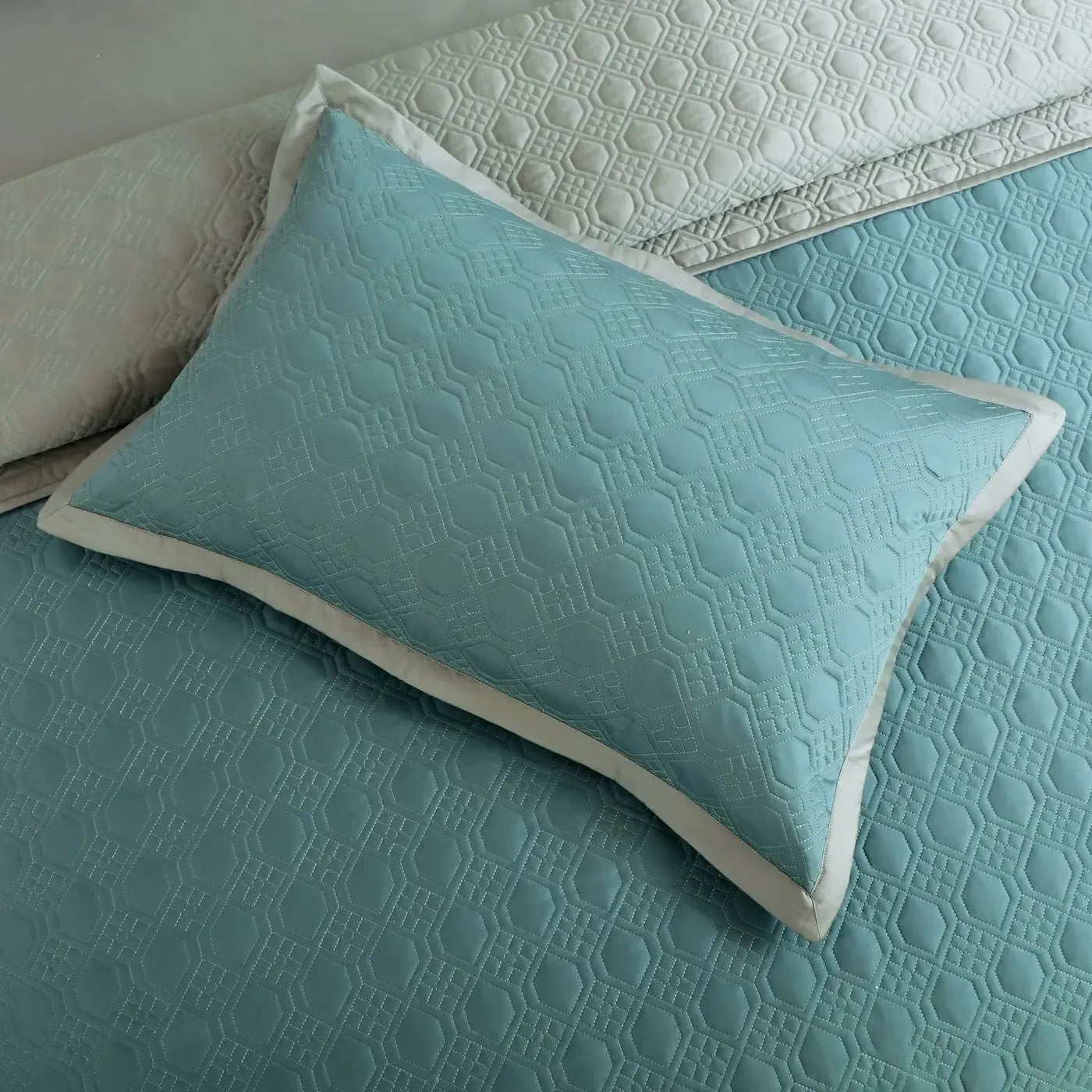 Teal & Olive Green