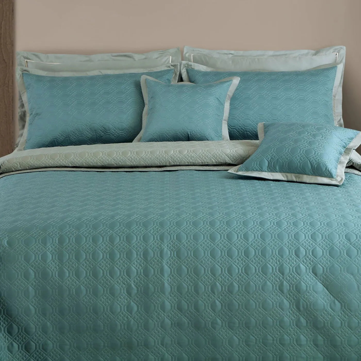 Teal & Olive Green