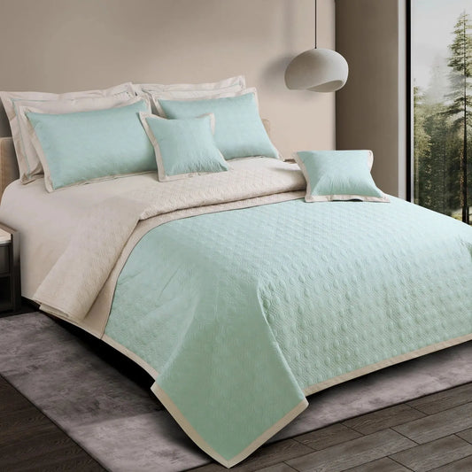Mint Green & Beige