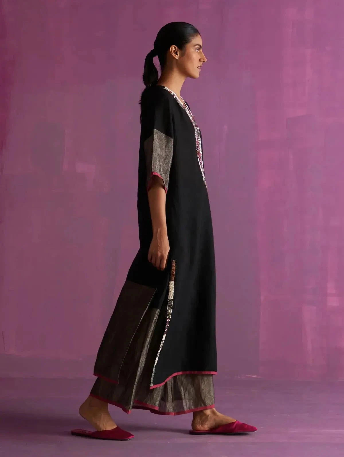 Mato Hand-Embroidered Kurta Set - Pallodstore