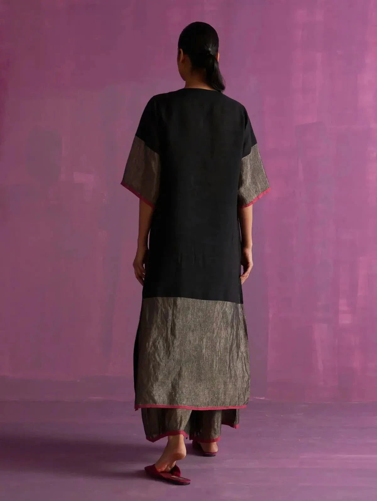 Mato Hand-Embroidered Kurta Set - Pallodstore