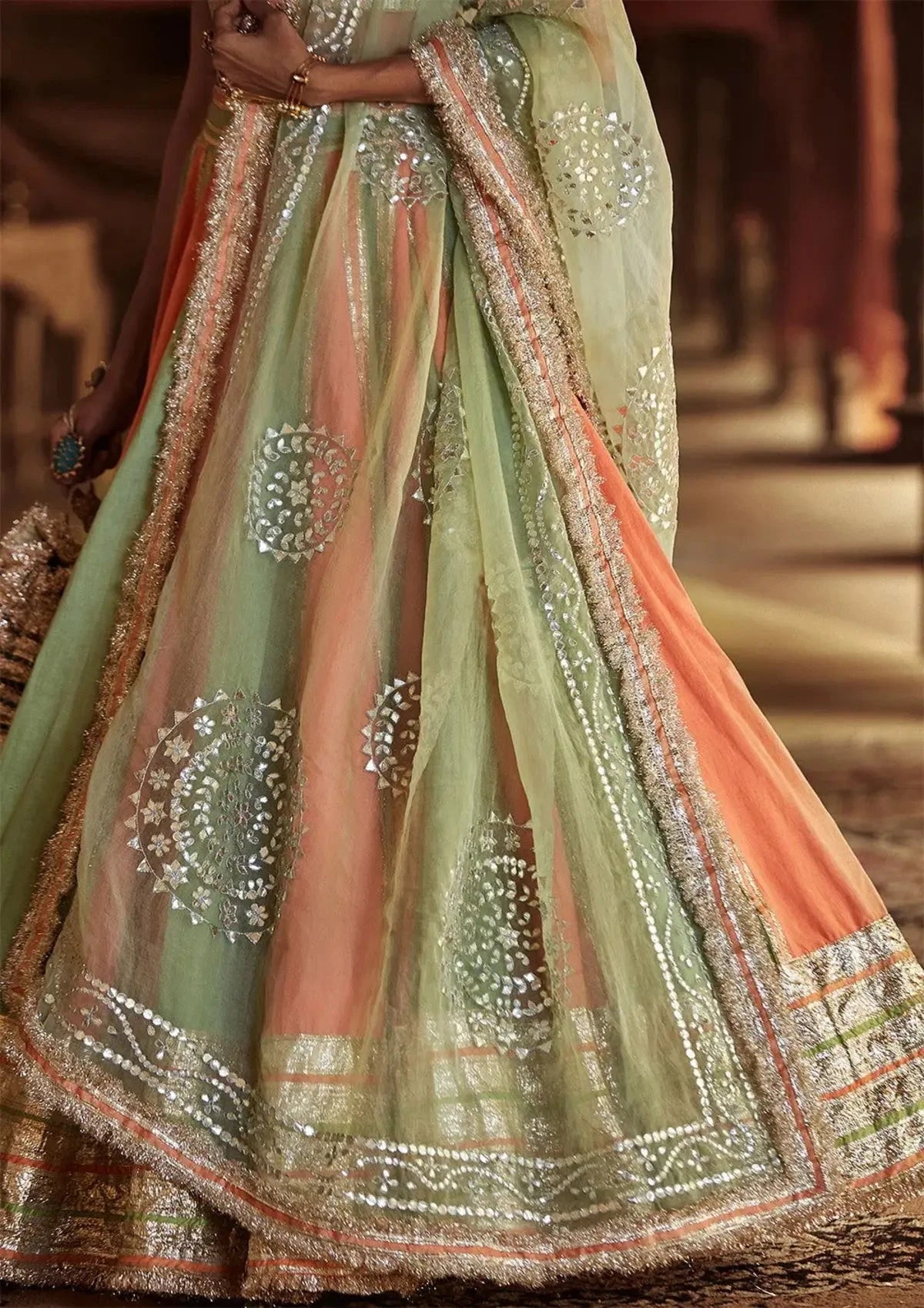 Meraki Lehenga Set - Pallodstore