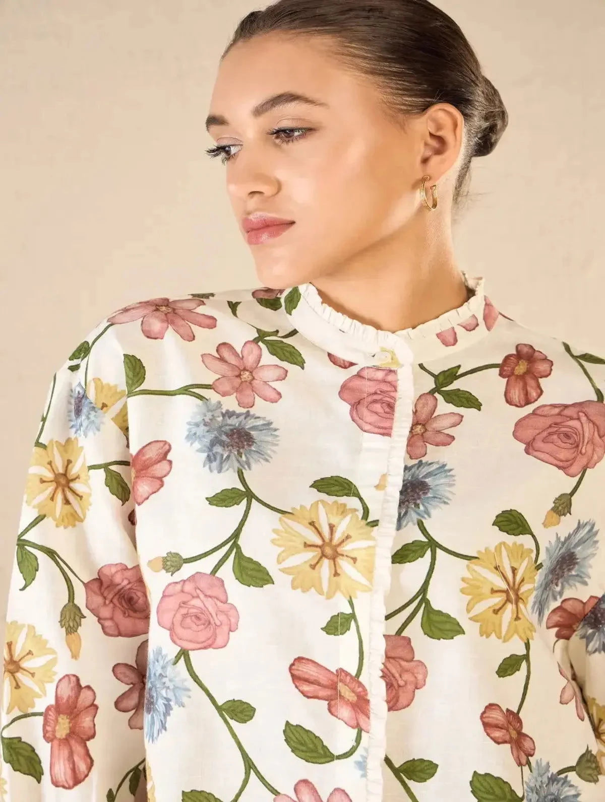 Multicolor Floral Shirt CO-Ord Set - Pallodstore