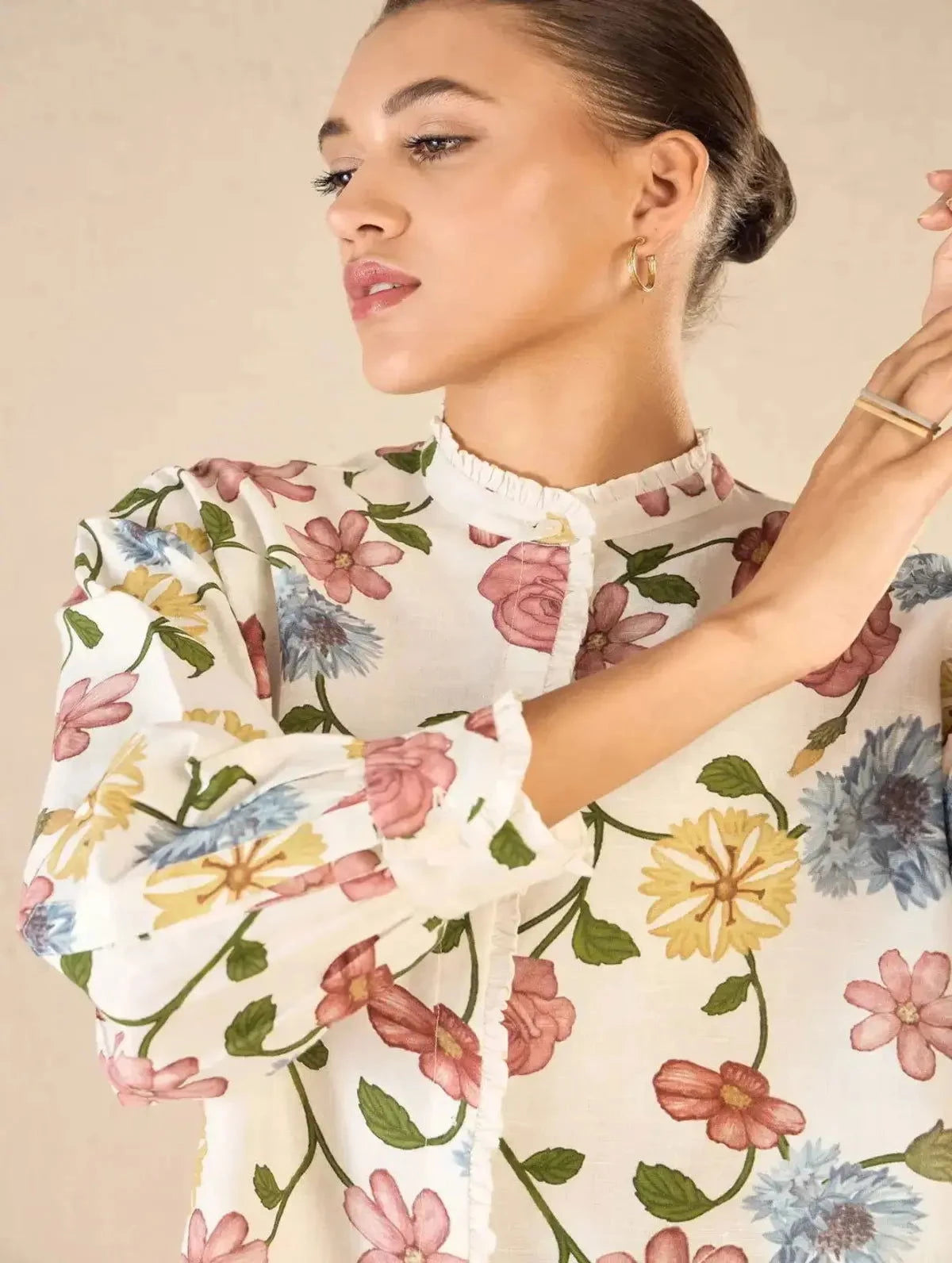 Multicolor Floral Shirt CO-Ord Set - Pallodstore
