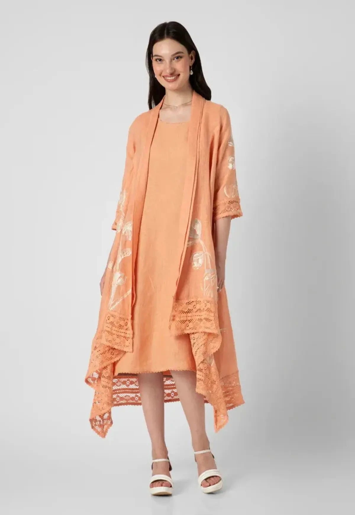 Muskmelon Tulip Paint Mykonos Jacket - Pallodstore