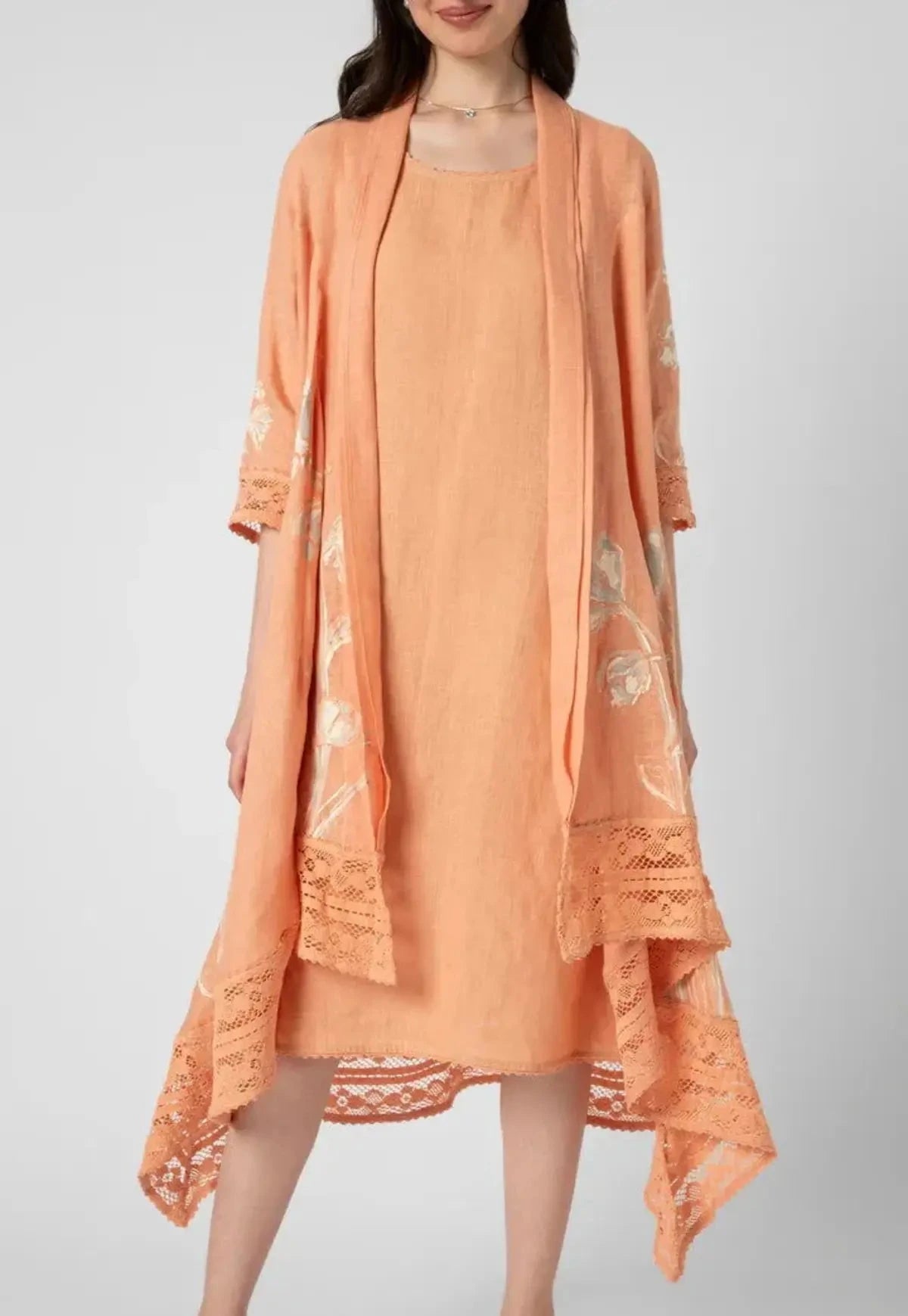 Muskmelon Tulip Paint Mykonos Jacket - Pallodstore