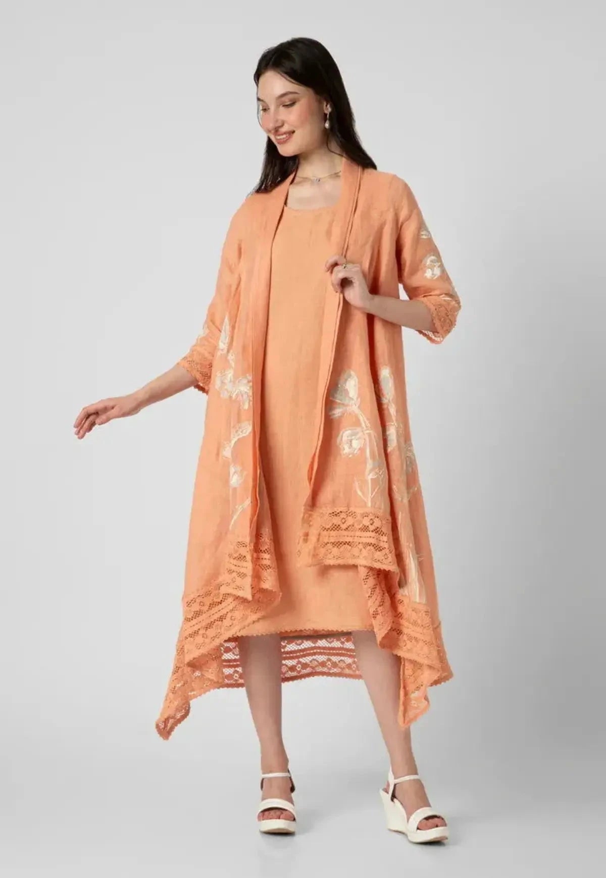 Muskmelon Tulip Paint Mykonos Jacket - Pallodstore
