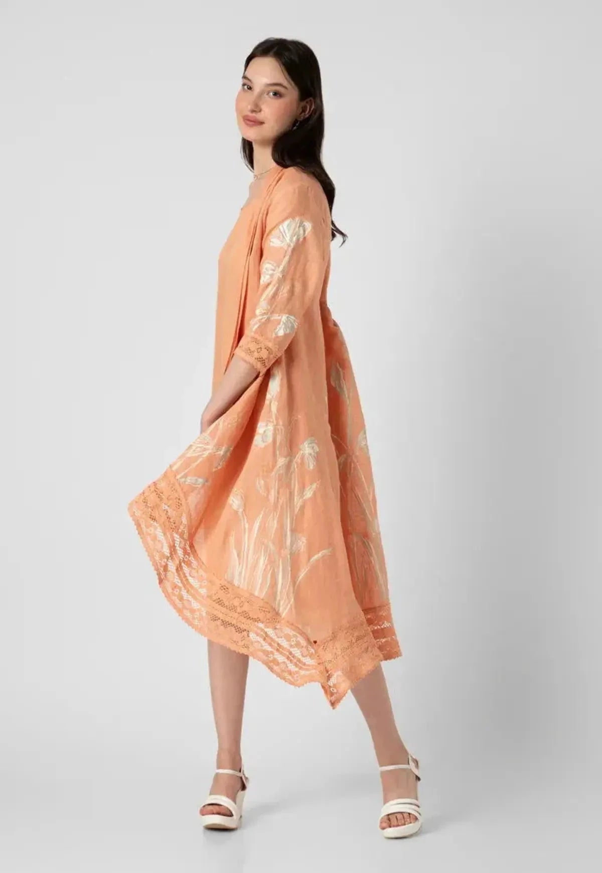 Muskmelon Tulip Paint Mykonos Jacket - Pallodstore