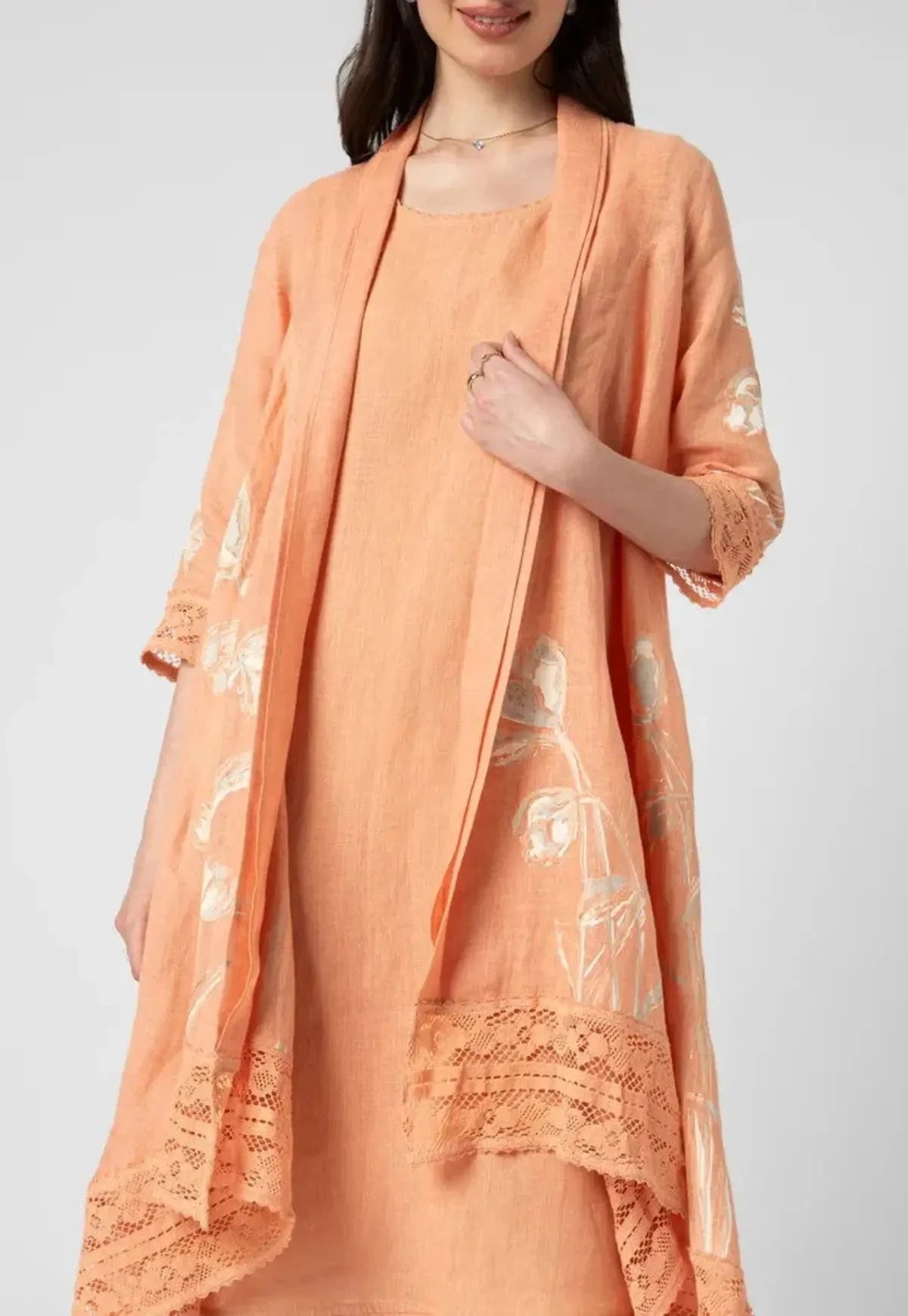 Muskmelon Tulip Paint Mykonos Jacket - Pallodstore