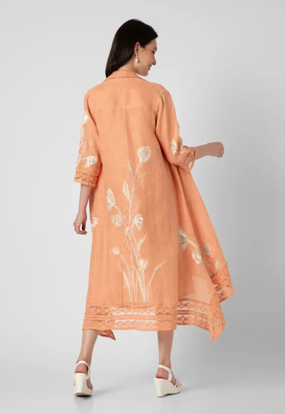 Muskmelon Tulip Paint Mykonos Jacket - Pallodstore