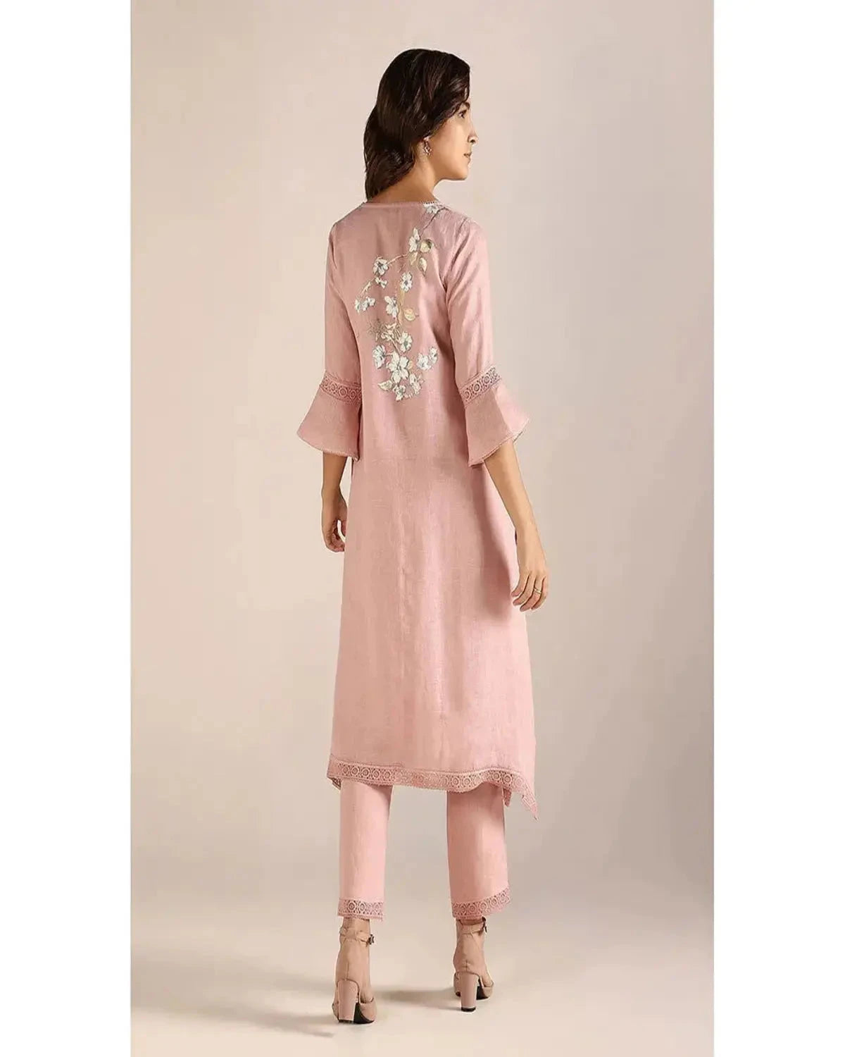 Pink Blush Camelia Fly Free Co-Ord Set - Pallodstore