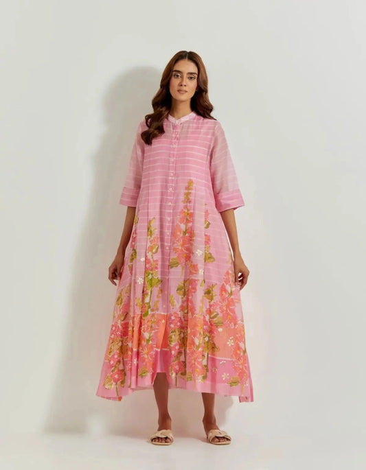 Pink Genevieve Dress - Pallodstore