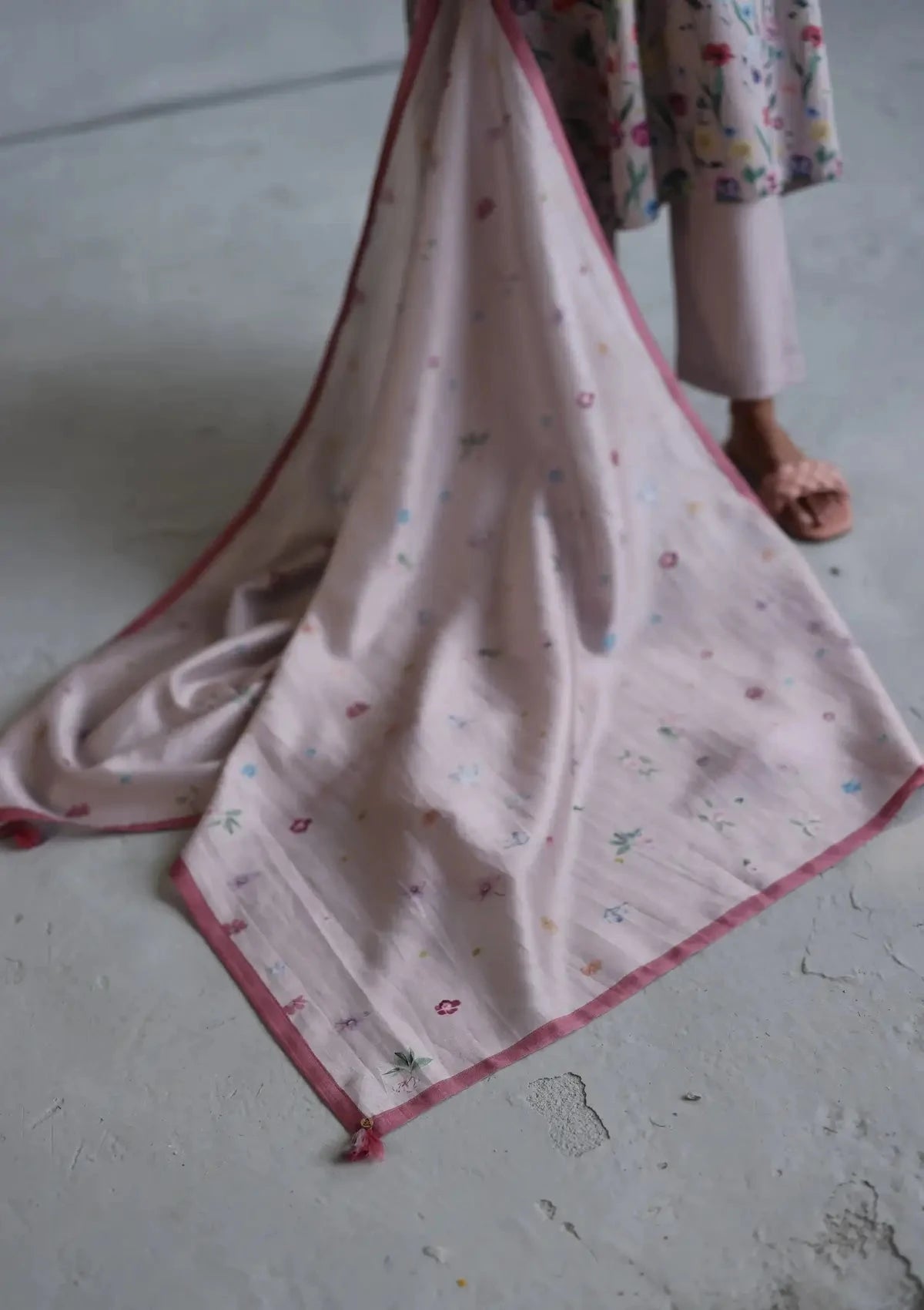 Pink Rosaline Kurta Set - Pallodstore