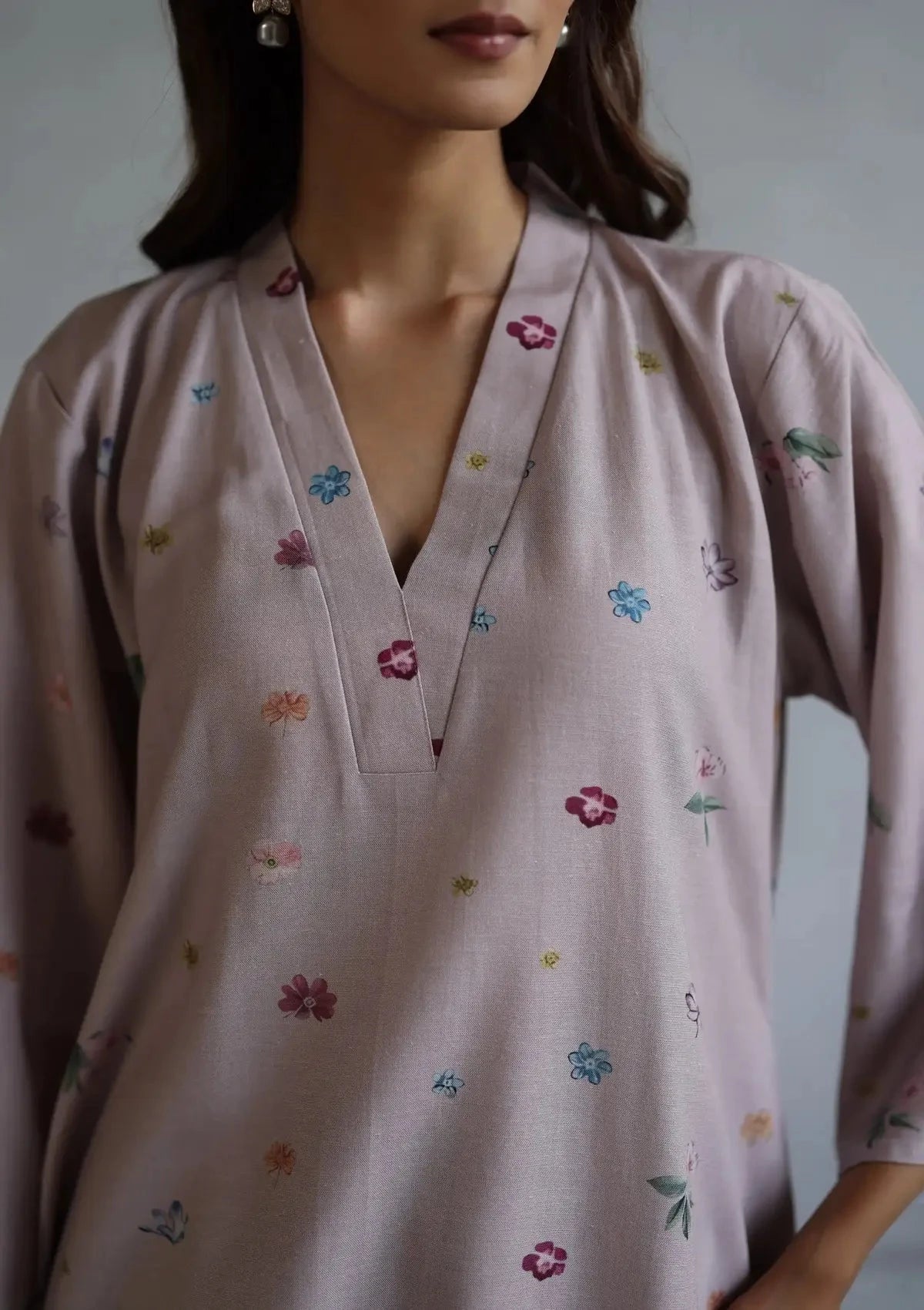 Pink Rosaline Kurta Set - Pallodstore