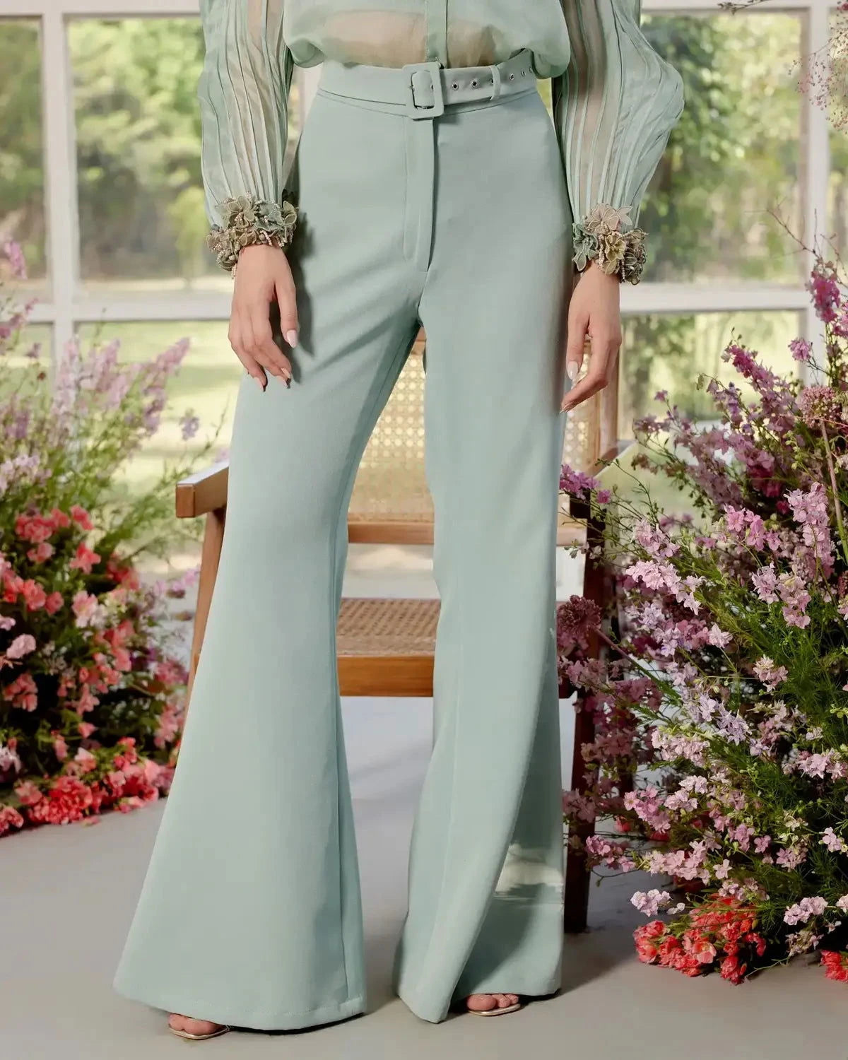 Prudence Aqua Co-ord Set - Pallodstore