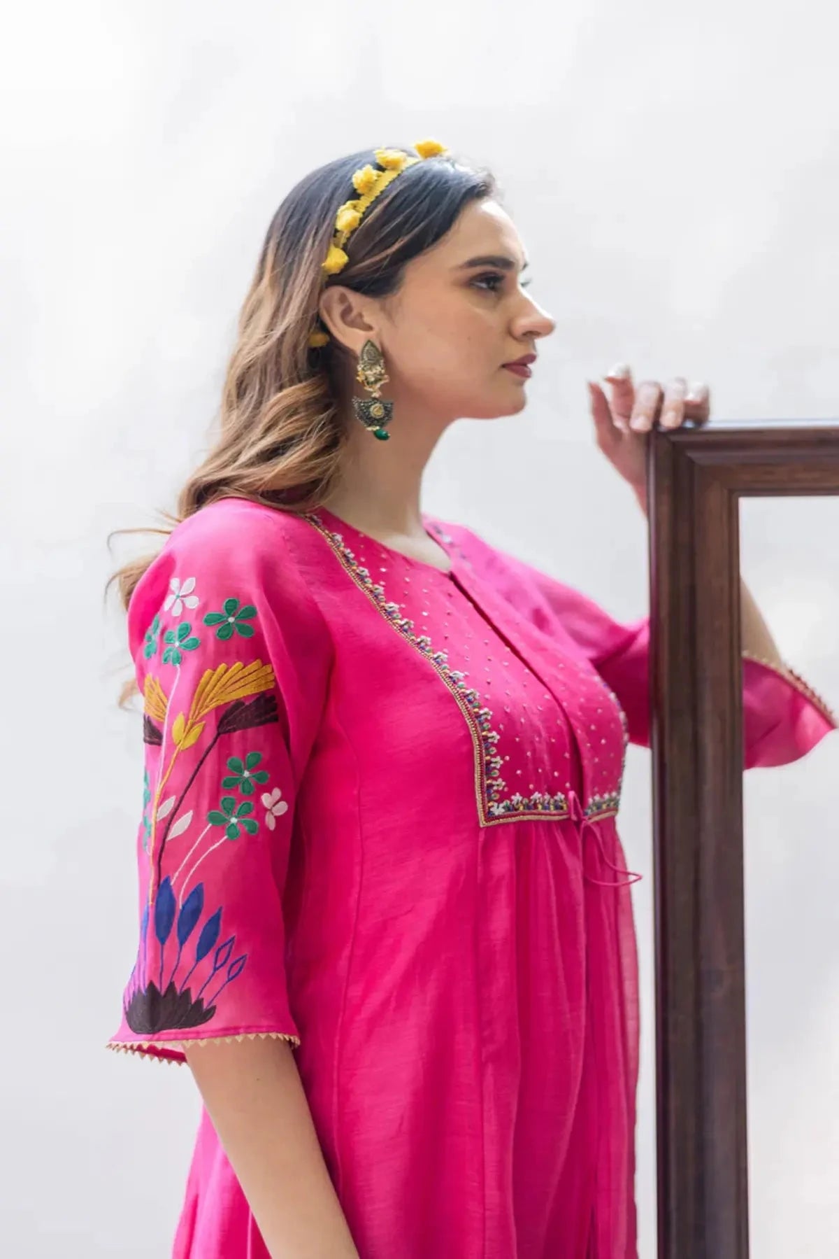 Rani Pink Zuri Jacket Tunic - Pallodstore