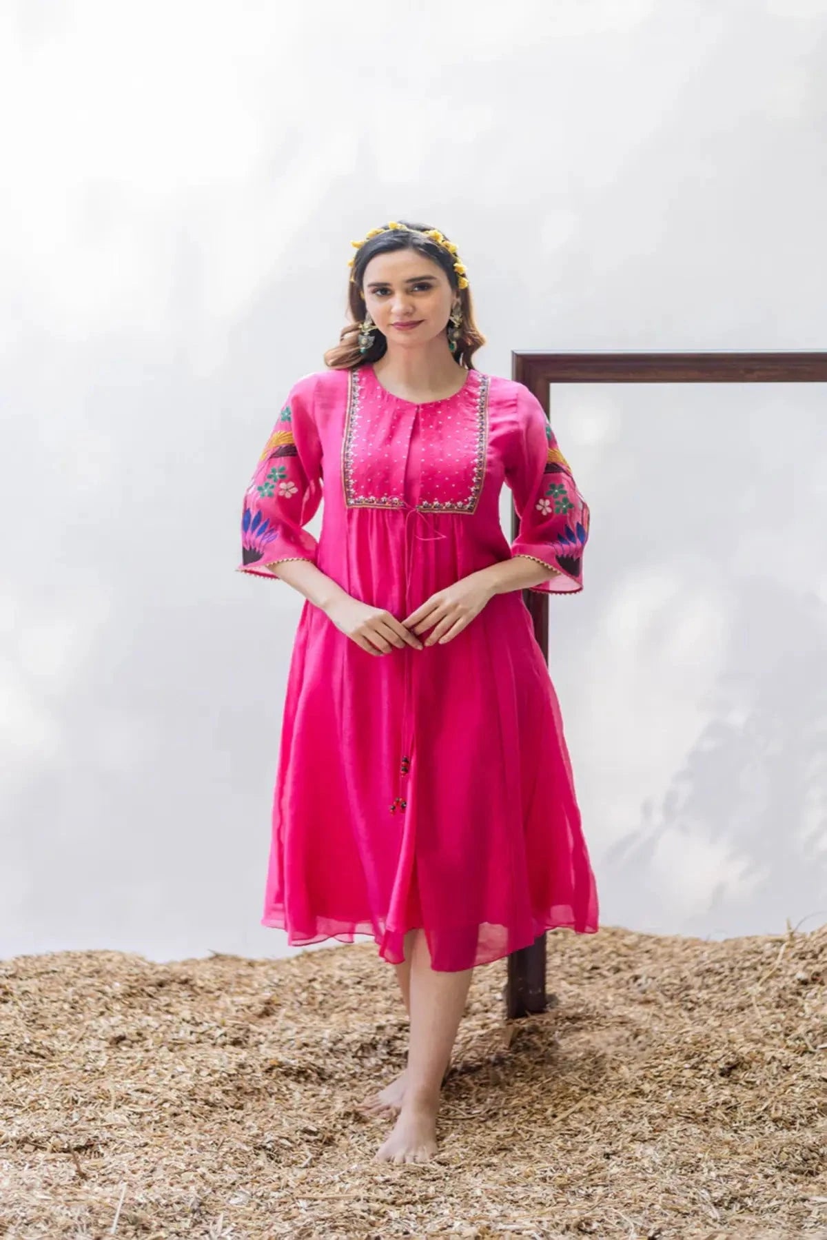 Rani Pink Zuri Jacket Tunic - Pallodstore