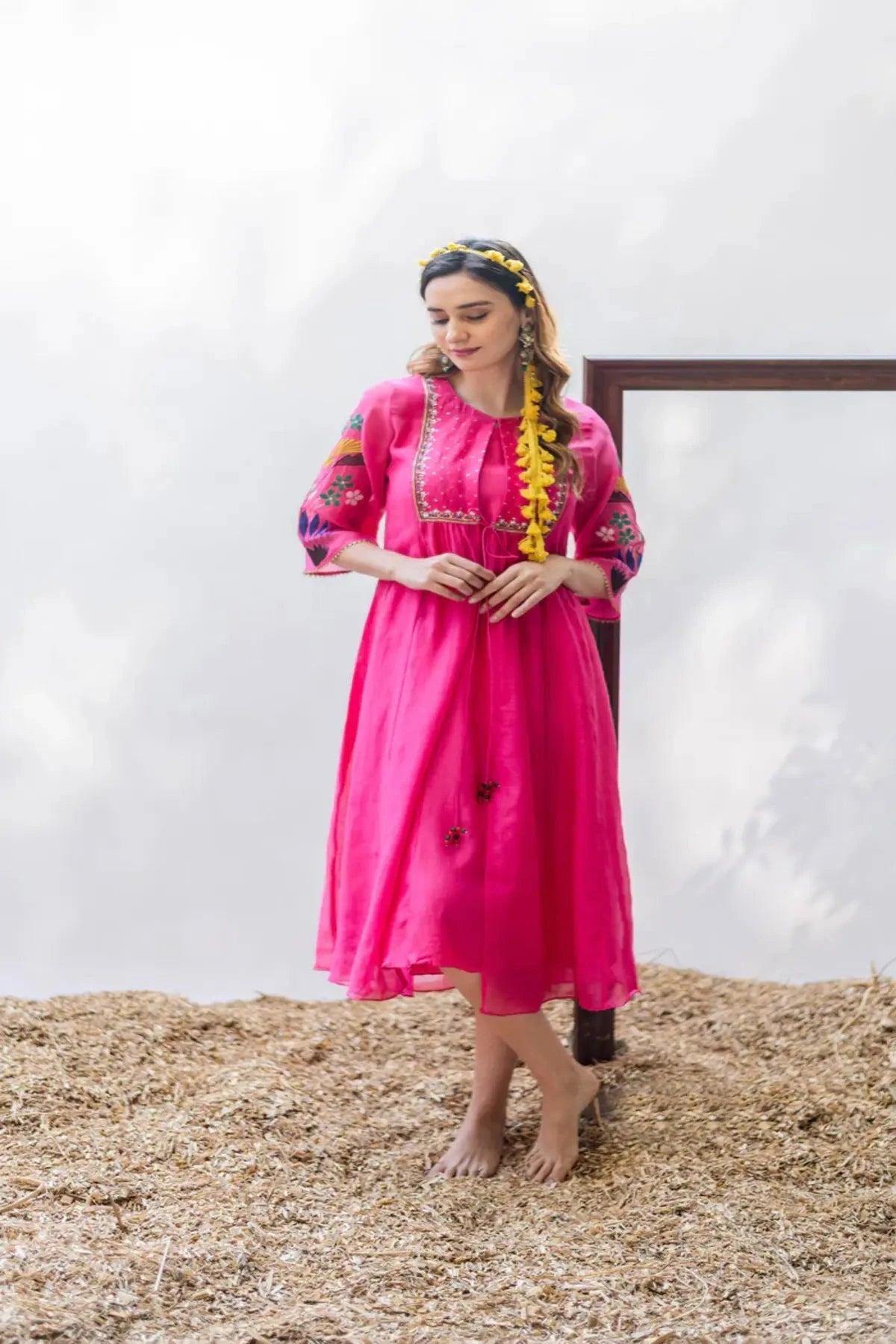Rani Pink Zuri Jacket Tunic - Pallodstore