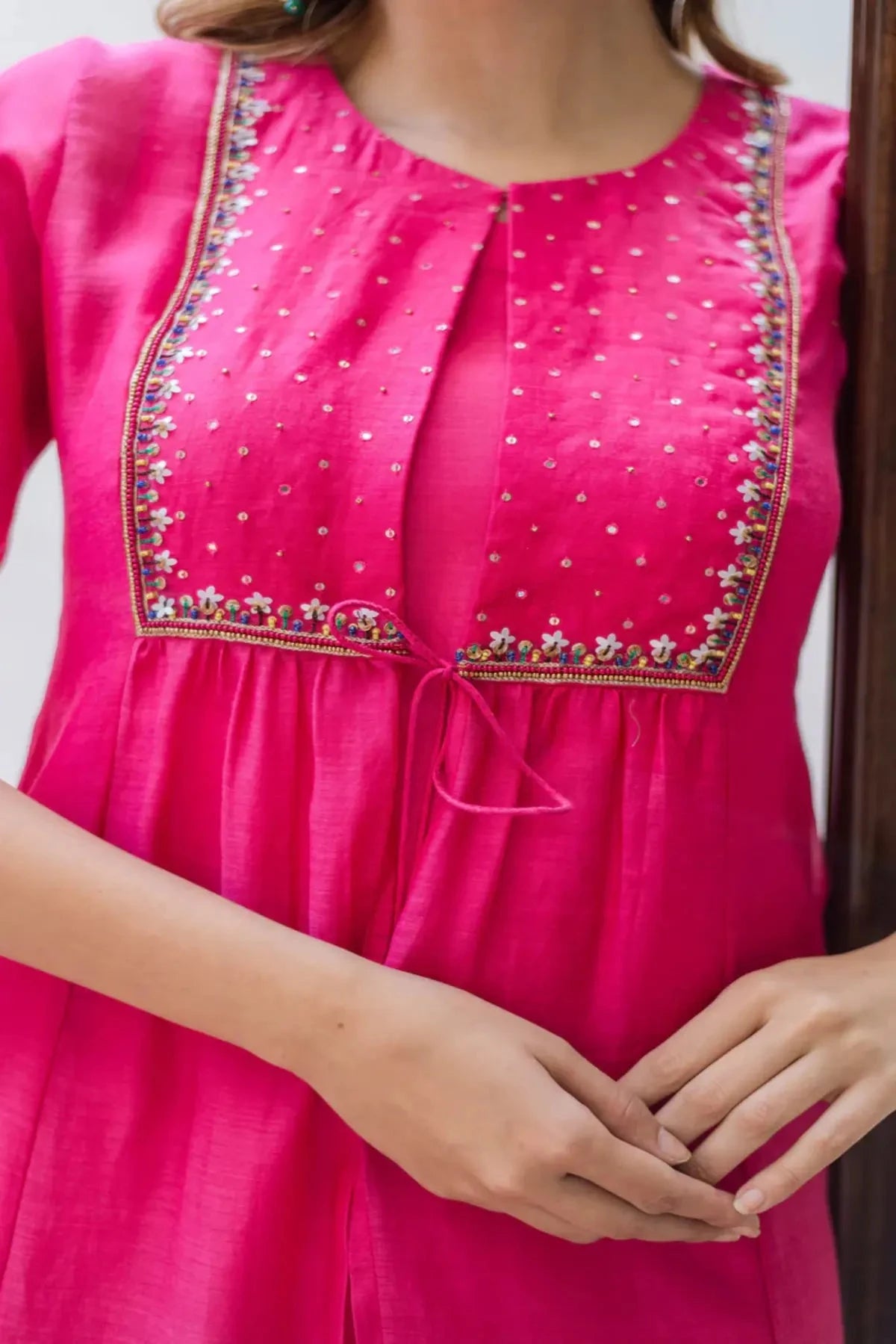 Rani Pink Zuri Jacket Tunic - Pallodstore