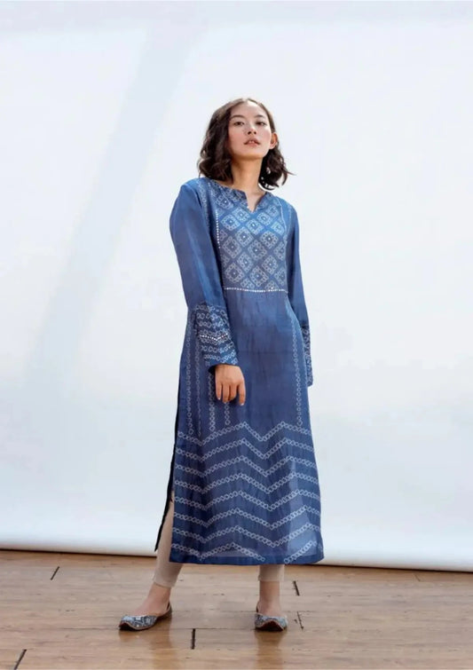 Robyn Sapphire Kurta - Pallodstore