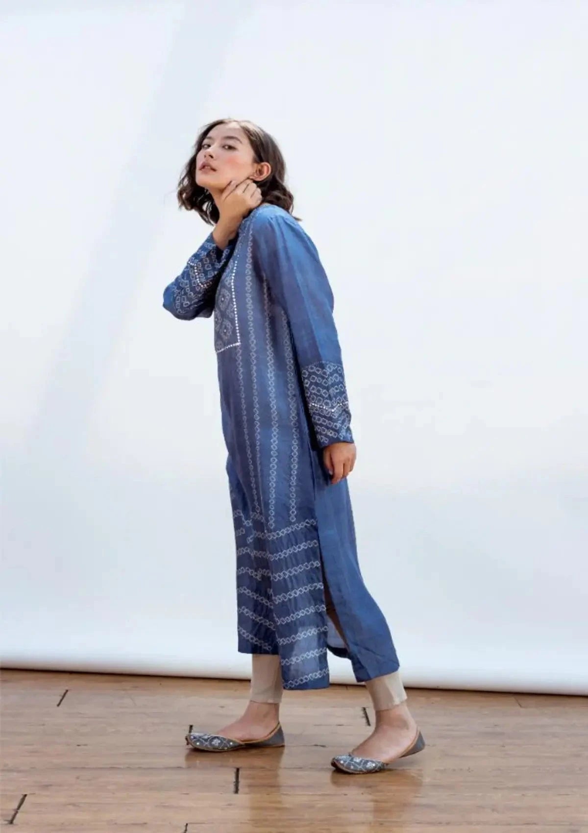 Robyn Sapphire Kurta - Pallodstore